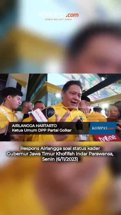Khofifah Bantu Pemenangan Prabowo-Gibran di Jatim, Jadi Kader Golkar? #SHORTS