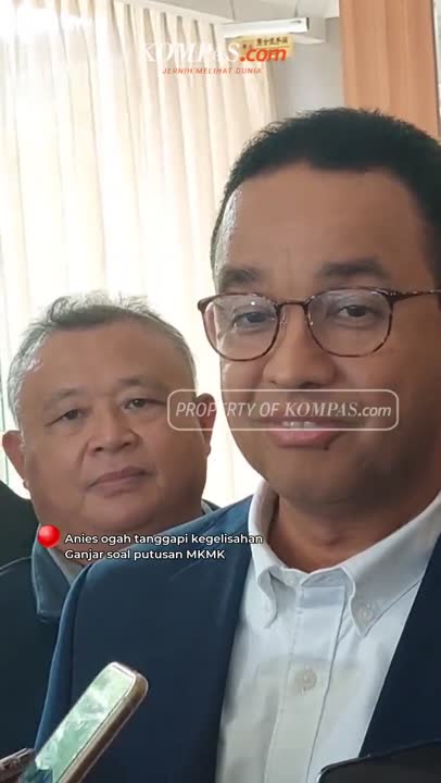 Anies Ogah Tanggapi Kegelisahan Ganjar soal Putusan MKMK #Short