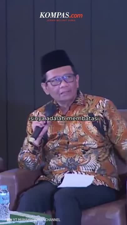 Mahfud MD Senggol "Keinginan" Jokowi 3 Periode