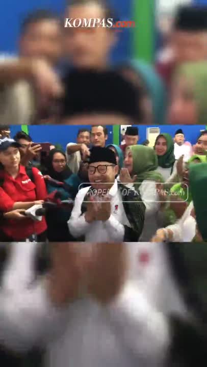 Momen Cak Imin Kampanye Pertama Kali di Mojokerto #Shorts
