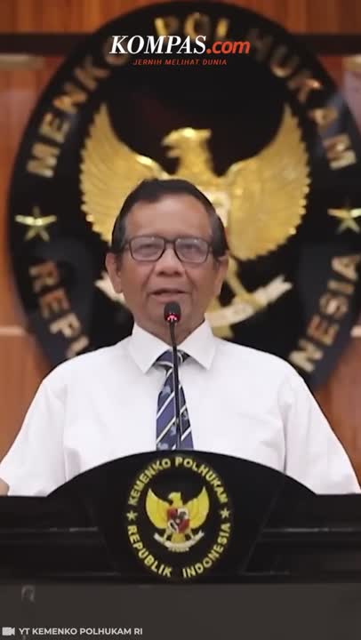 Mahfud Sebut Hukum di Indonesia Sangat Mengecewakan