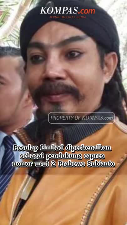 Limbad Jadi Jurkam Ganjar, tapi Dikenalkan sebagai Pendukung Prabowo