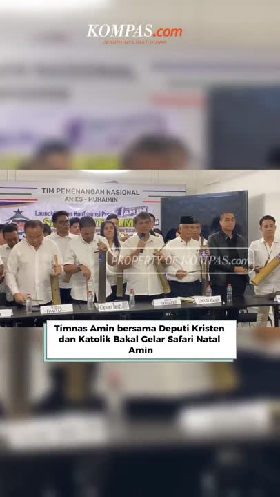 Timnas Amin bersama Deputi Kristen dan Katolik Bakal Gelar Safari Natal #Shorts