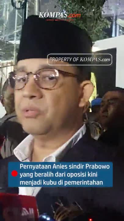 Singgung Sikap Politik Prabowo, Anies Sebut Tak Ada Oposisi Kuat #shorts