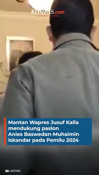 Jusuf Kalla Dukung AMIN di Pilpres 2024