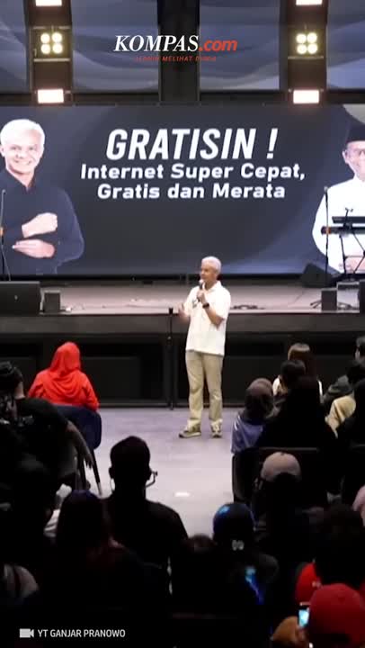 Kala Ganjar Bandingkan Langsung Program Makan Siang Gratis dengan Internet Gratis