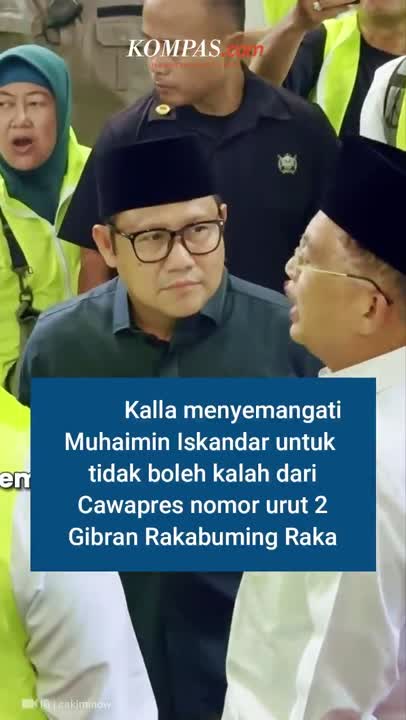 JK ke Cak Imin: Masa Kalah dari Gibran? #Shorts