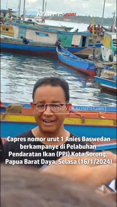 Anies Diteriaki "Prabowo 02" Saat Kampanye di Sorong