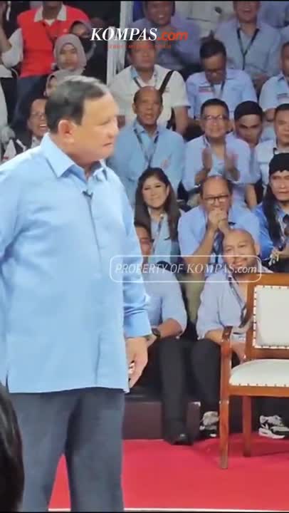 Prabowo Lagi-lagi Keluarkan Kalimat Andalan "Sorry Ye Emang Gue Pikirin"