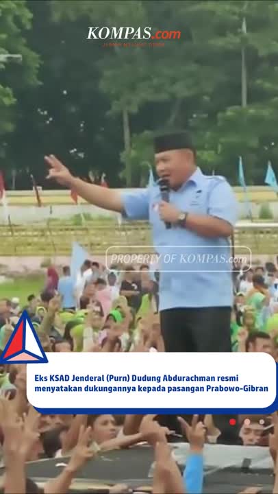 Alasan Jenderal Dudung Abdurachman Dukung Prabowo-Gibran