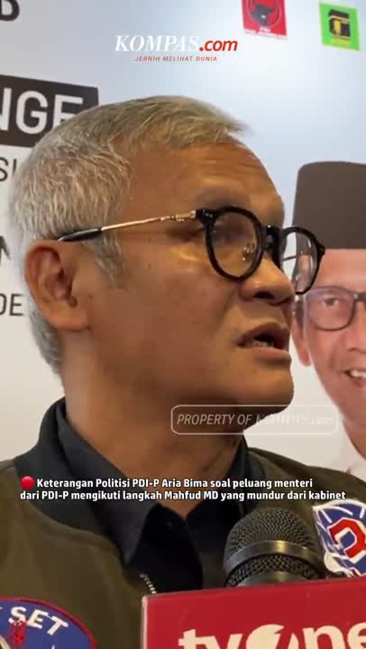 Aria Bima: Menteri PDI-P Bisa Ikuti Mahfud Mundur dari Kabinet #Shorts #PDIP