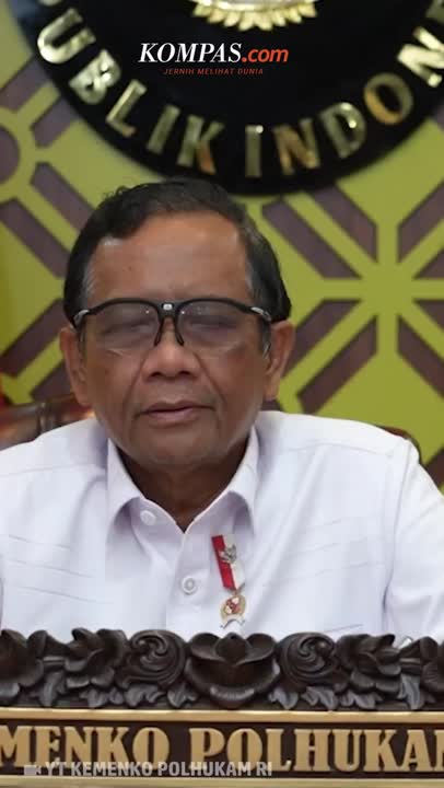 Jokowi Puji Mahfud Menko Polhukam Terlama