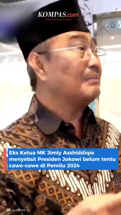 Jimly: Jokowi Belum Tentu Cawe-cawe #Shorts
