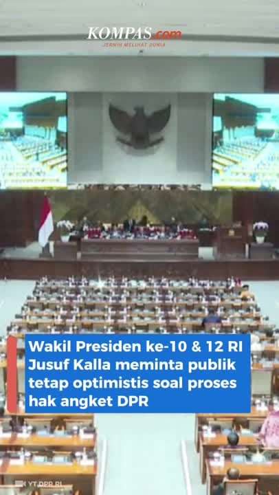 Jusuf Kalla: soal Hak Angket, Belum Apa-apa Sudah Ragu #Shorts