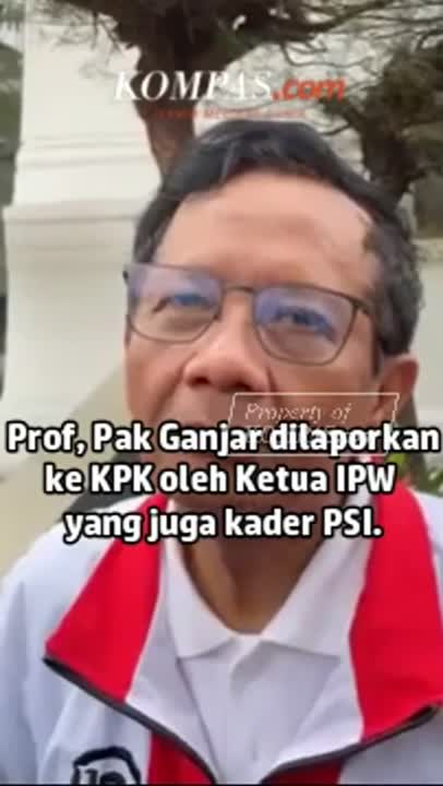 Mahfud MD Tak Mau Ikut Campur di Kasus Ganjar Pranowo