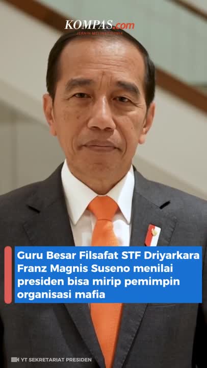 Romo Magnis: Presiden Bisa Mirip Pimpinan Mafia #Shorts