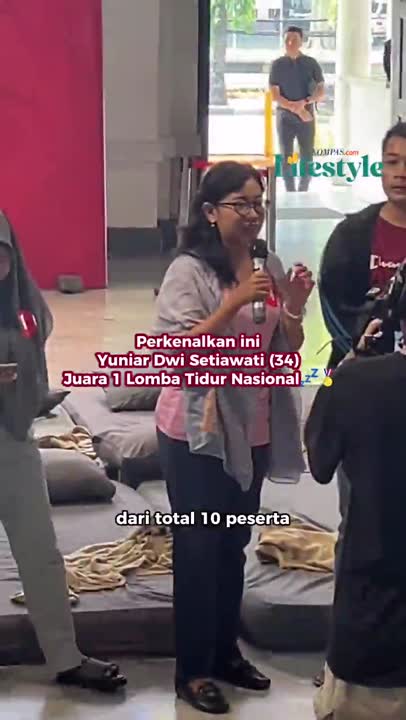 Rahasia Yuniar Bisa Menang Lomba Tidur Nasional