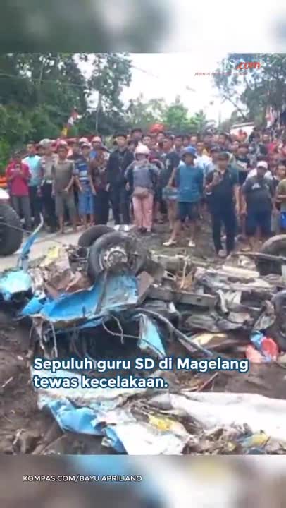Duka Bertubi Kepala SD Magelang, 10 Guru Tewas Kecelakaan Saat Akan Melayat Ayahnya