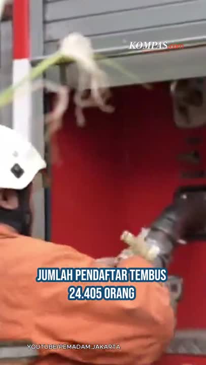Saat Lowongan Damkar Jakarta Jadi Rebutan, 1.000 Kursi Diburu 24.000 Orang…
