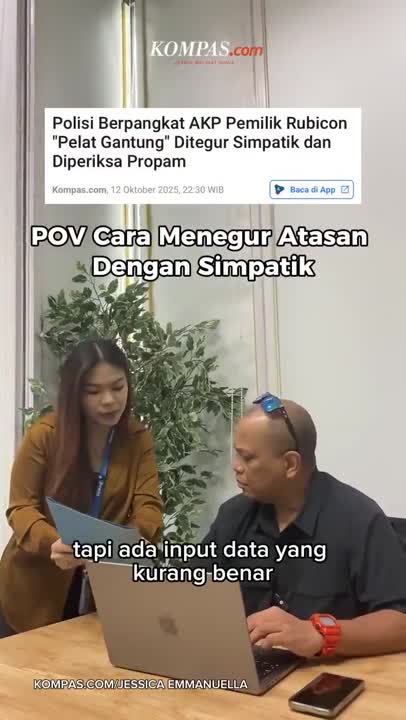 POV Cara Menegur Atasan dengan Simpatik