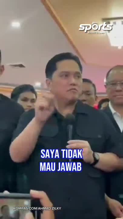 Erick Thohir Masih Enggan Bicara Banyak Soal Keputusan PSSI terhadap Patrick Kluivert