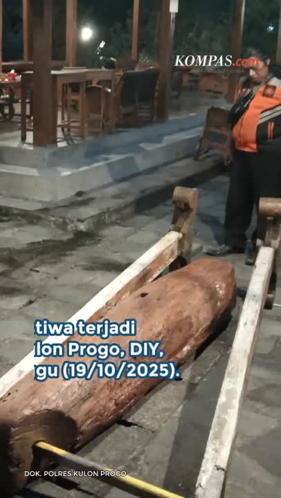 Anak Tewas Tertimpa Kentongan Raksasa Saat Main