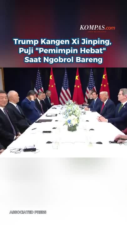 Trump Kangen Xi Jinping, Puji 'Pemimpin Hebat' Saat Ngobrol Bareng