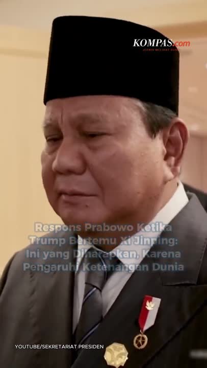 Respons Prabowo Ketika Trump Bertemu Xi Jinping: Ini yang Diharapkan, Karena Pengaruhi Ketenangan Du