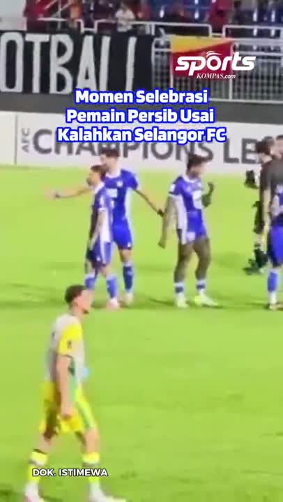 Momen Selebrasi Pemain Persib Usai Kalahkan Selangor FC
