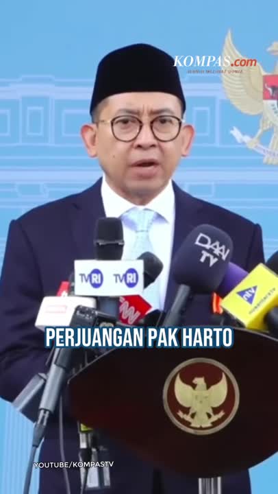 Fadli Zon Sebut Soeharto Tak Terlibat Pelanggaran HAM