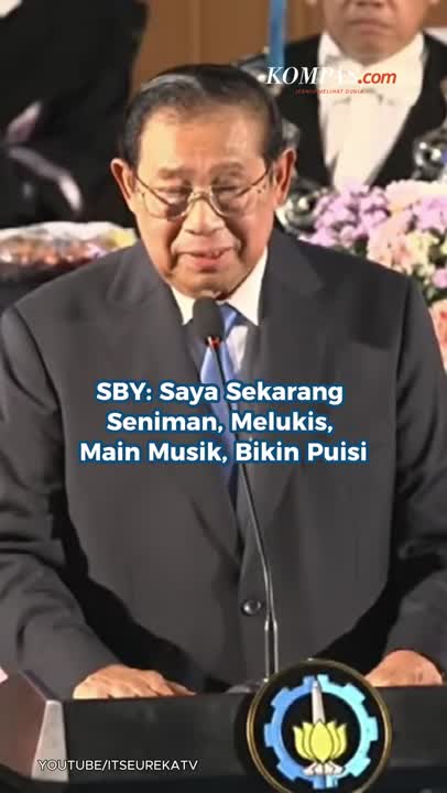 SBY: Saya Sekarang Seniman, Melukis, Main Musik, Bikin Puisi