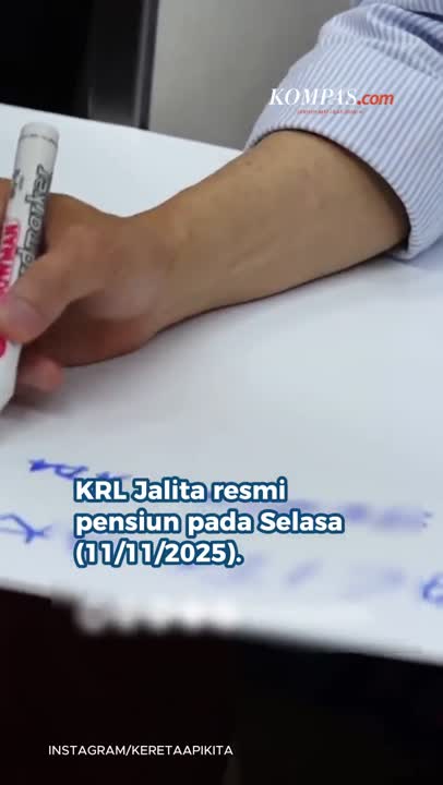 KRL Jalita Pensiun, Ignasius Jonan Hadiri Momen Perpisahan