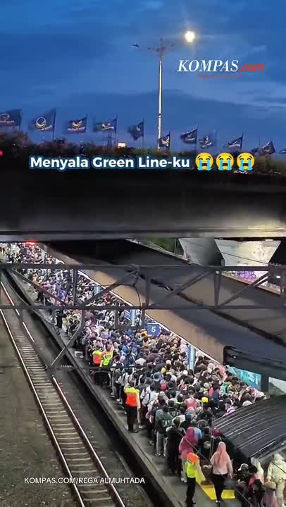 Menyala Greenline-ku :(