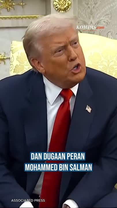 Trump Semprot Wartawan,  Bela MBS Soal Kematian Khasoggi