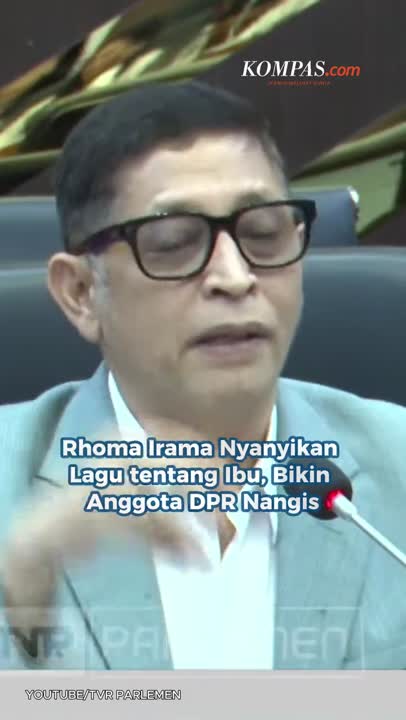 Rhoma Irama Nyanyikan Lagu Tentang Ibu, Bikin Anggota DPR Nangis