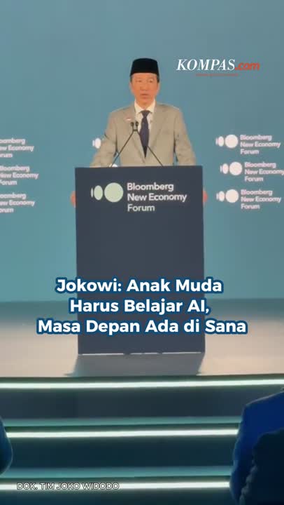 Jokowi: Anak Muda Harus Belajar AI, Masa Depan Ada Di Sana