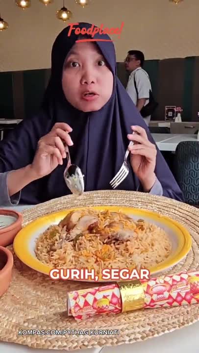 Cobain Nasi Kabsah Khas Arab Saudi