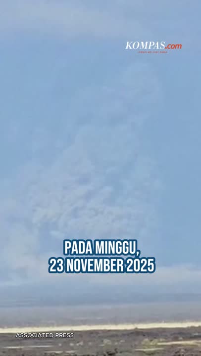 Tidur 12.000 Tahun, Gunung Di  Ethiopia Meletus Gegerkan Dunia