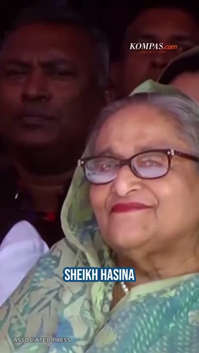 Didemo Mahasiswa Dan Divonis Mati, Sheikh Hasina Masih Sembunyi Di India
