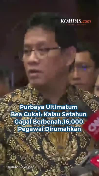 Purbaya Ultimatum Bea Cukai: Kalau Setahun Gagal Berbenah, 16.000 Pegawai Dirumahkan