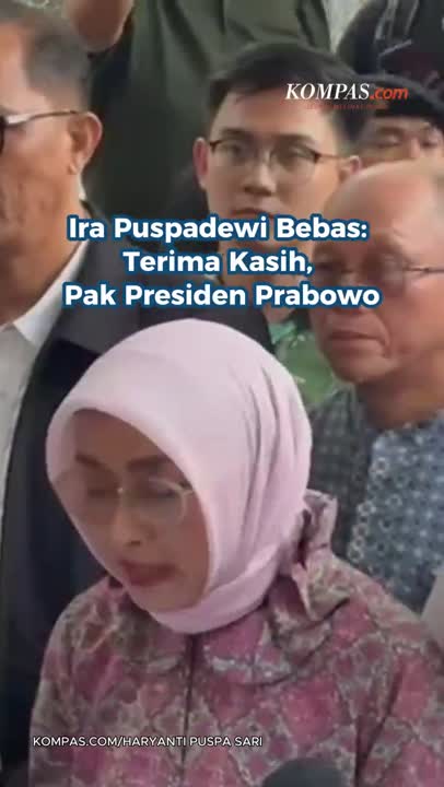 Ira Puspadewi Bebas: Terima Kasih, Pak Presiden Prabowo