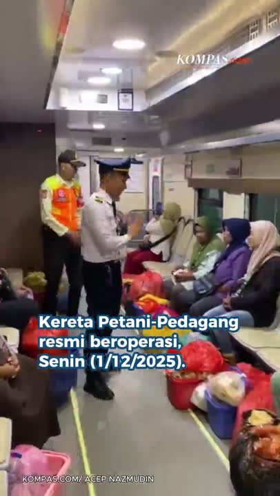 Kereta Petani-Pedagang Perdana Jalan, Penumpang Merasa Diistimewakan
