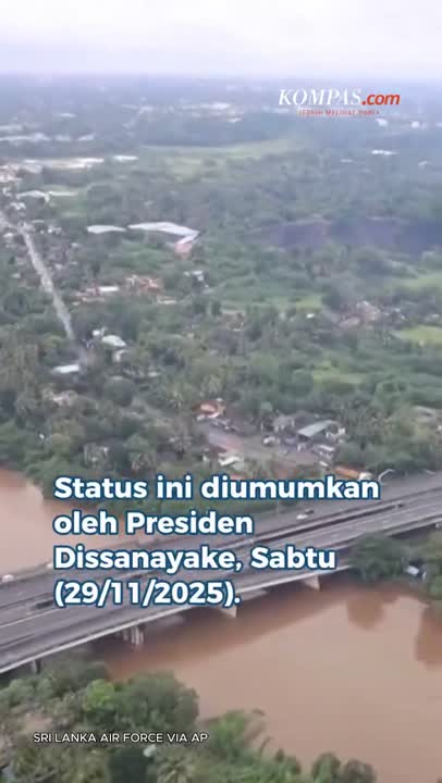 Banjir Telan 330 Korban Di Sri Lanka, Presiden Tetapkan Status Darurat
