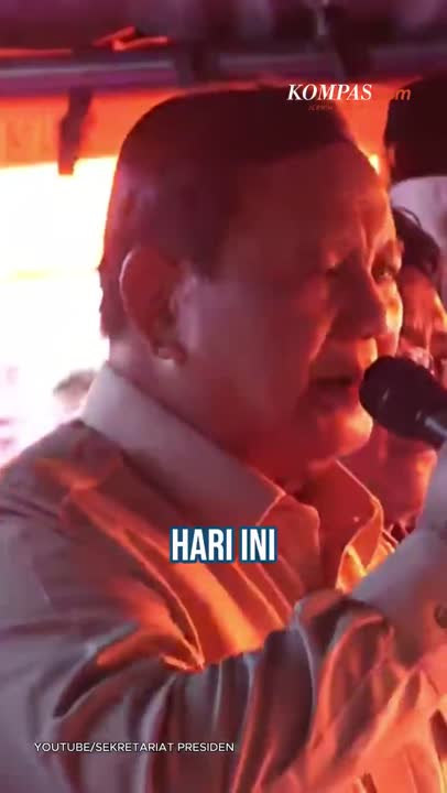 Prabowo Di Depan Korban Banjir: Pemerintah Milik Rakyat, Kita Sama-sama Menghadapi Masa Susah