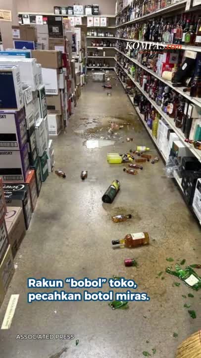 Rakun Mabuk Berat, Pingsan Di WC Usai "Bobol" Toko Miras AS