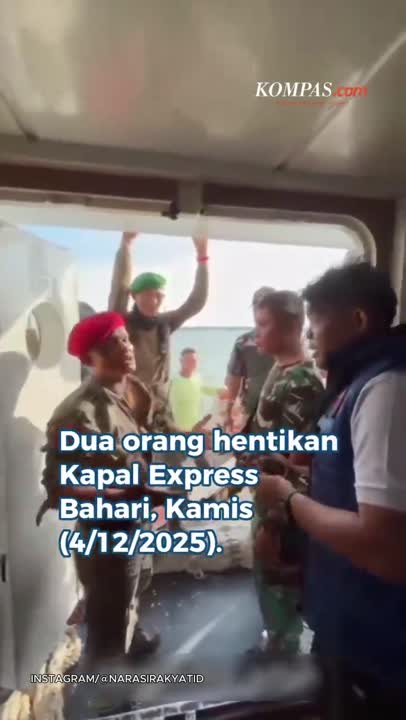 Pria Berseragam Cegat Kapal Bantuan Di Aceh, TNI: Bukan GAM