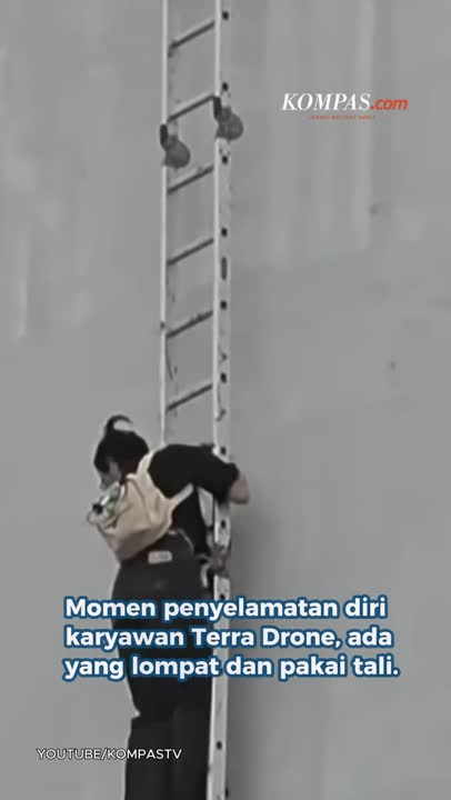 Gedung Terra Drone Terbakar, Korban Selamatkan Diri Dengan Tali