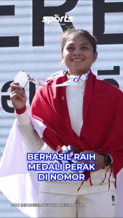 Riska Amelia Raih Medali Perak Meski Tulang Rusuknya Cedera