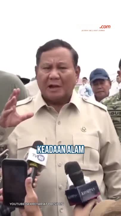 Prabowo: Pembalakan Liar Akan Ditertibkan