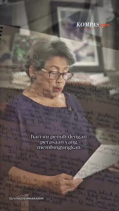 Lewat Surat, Nadiem Makarim Minta Ibundanya Tegar